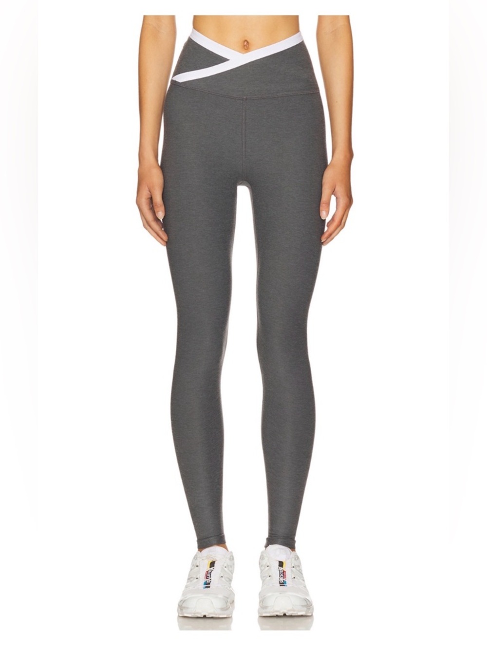 Beyond Yoga - Spacedye Outlines Bra & High Waist legging - Gray - XS - Picture 2 of 5